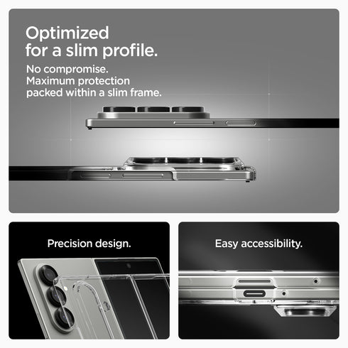 Spigen Galaxy Z Fold 7 保護殼 Air Skin MagFit